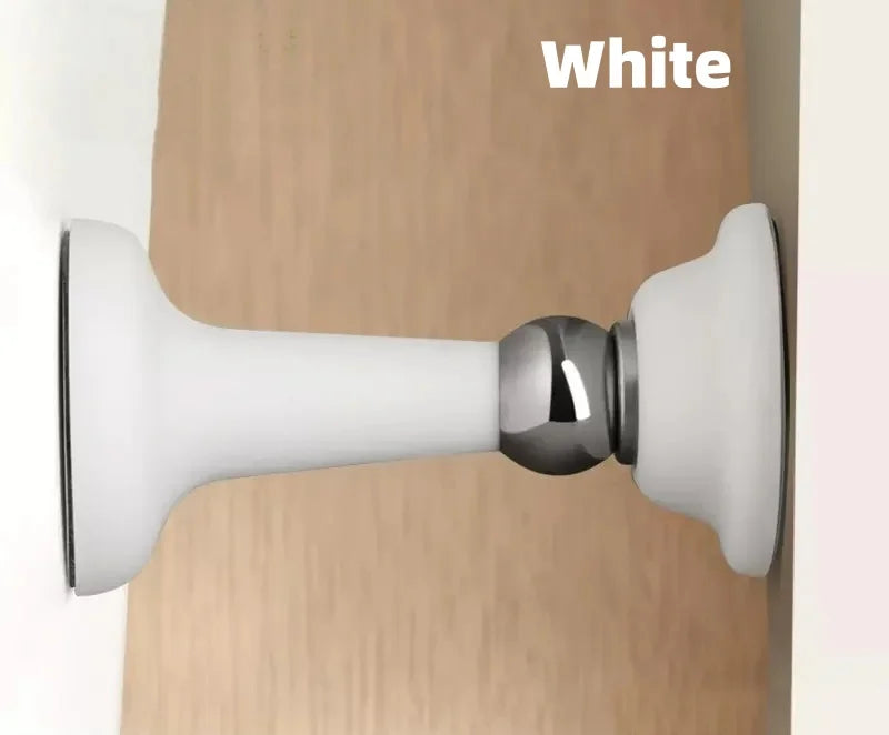 No-Drill Magnetic Silicone Door Stop | Silent Floor Stopper