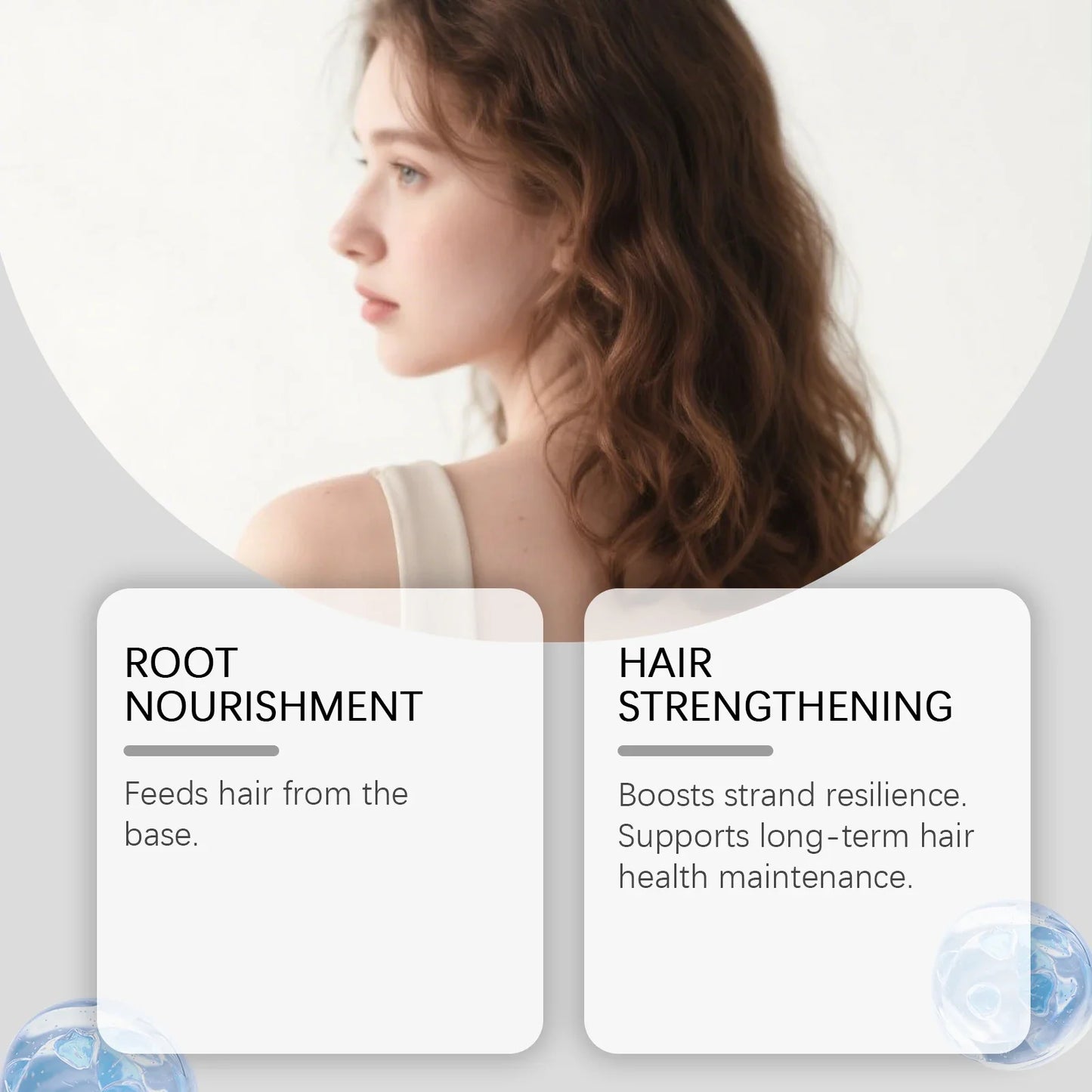 Hair Root Nourishing Roller Serum | Scalp Moisture & Shine