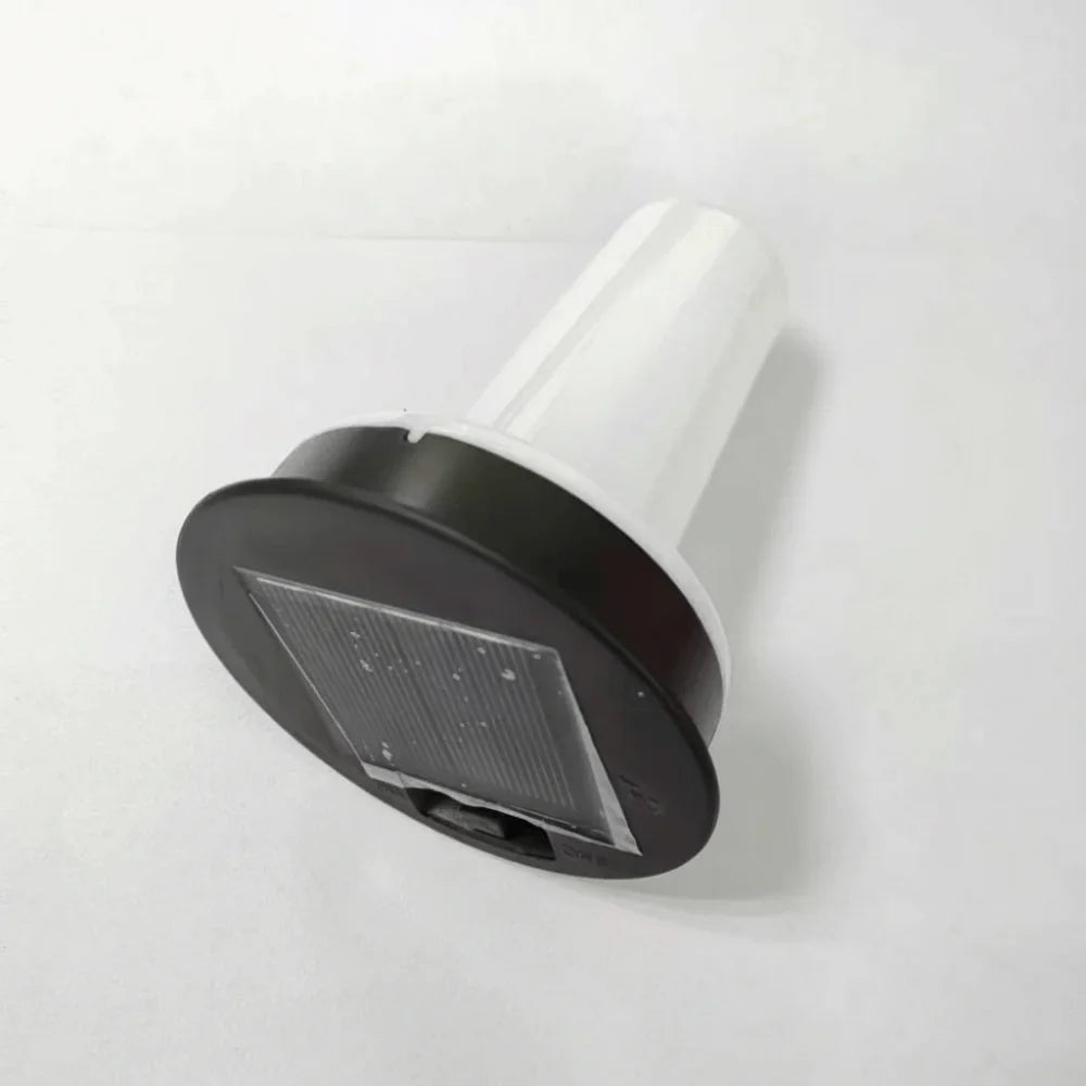 Solar Flickering Flame Lantern Top – Auto On/Off, IP44 Waterproof