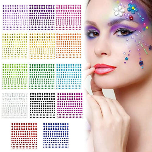 165-Piece Crystal Rhinestone Gem Stickers – Self-Adhesive DIY Rhinestone Craft Stickers Peaceful Pleasures Health and Wellness