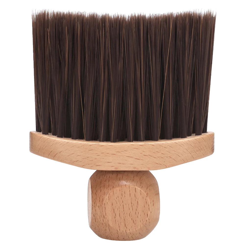 NEW Broken Hair Brush Long Handle Neck Face Clean Soft Hairbrush Professional Hair Sweep Brush Salon Clean Shredded Hair Tools Peaceful Pleasures Health and Wellness B