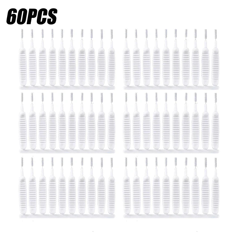 Micro Nylon Shower Nozzle Cleaning Brush Set – 10–500 Pcs