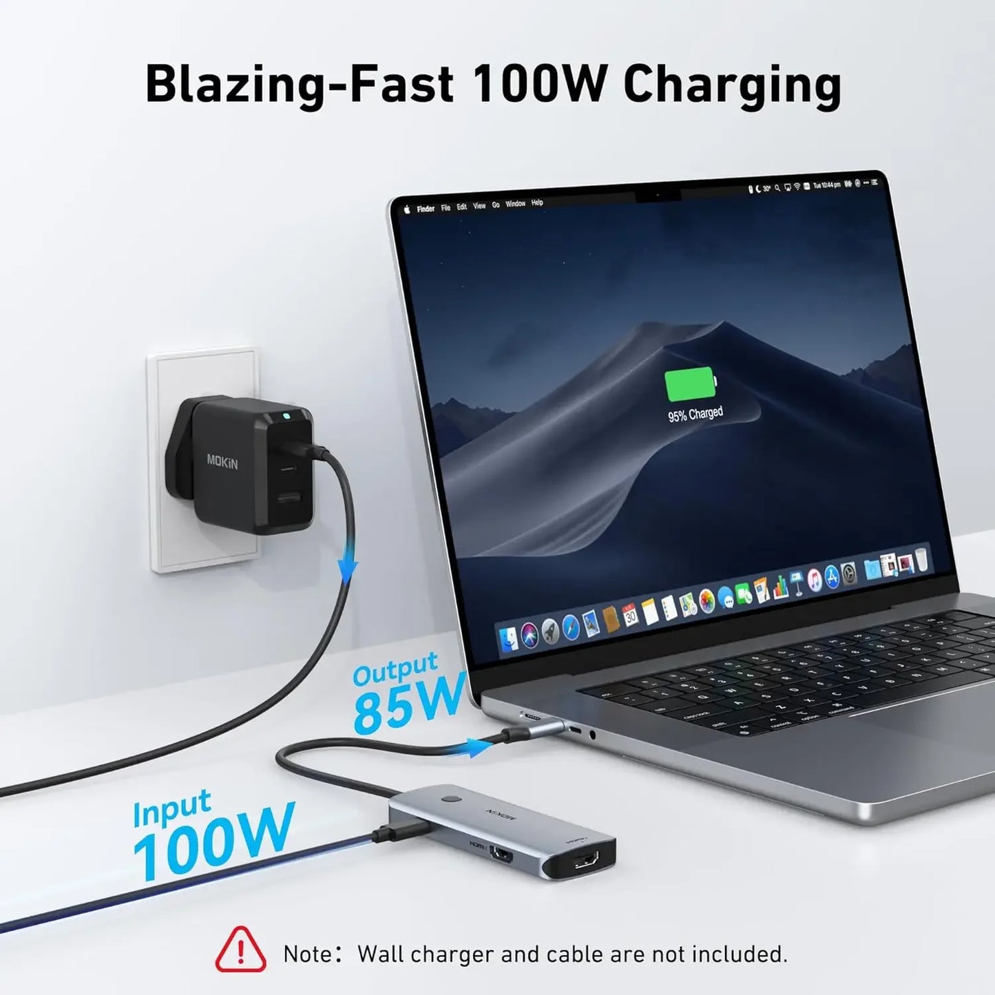 USB C Docking Station with Dual HDMI 4K, 3 USB Ports & PD Charging for Windows Laptops Peaceful Pleasures Health and Wellness