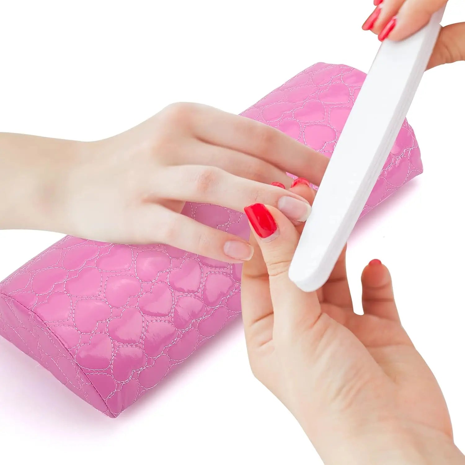 Soft Hand Cushion Detachable Washable Nail Art Sponge Pillow for Arm Rest Holder - Salon Quality Nail Working Experience Peaceful Pleasures Health and Wellness
