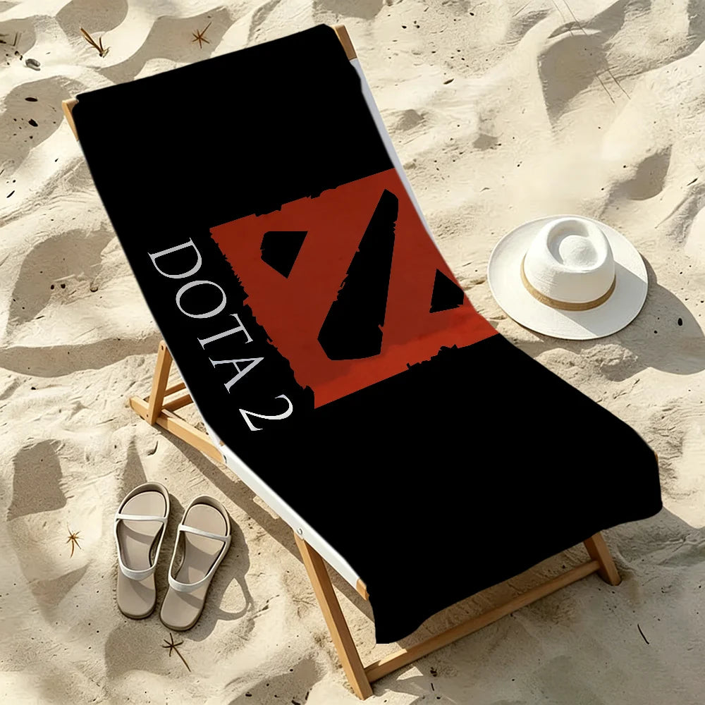 Dota 2 Quick-Dry Beach Towel | Soft Gaming Sports Towel