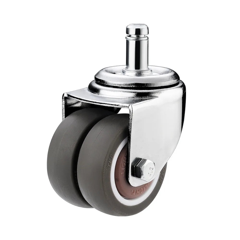 4PCS 2-Inch Heavy Duty Swivel Caster Wheels with Brake