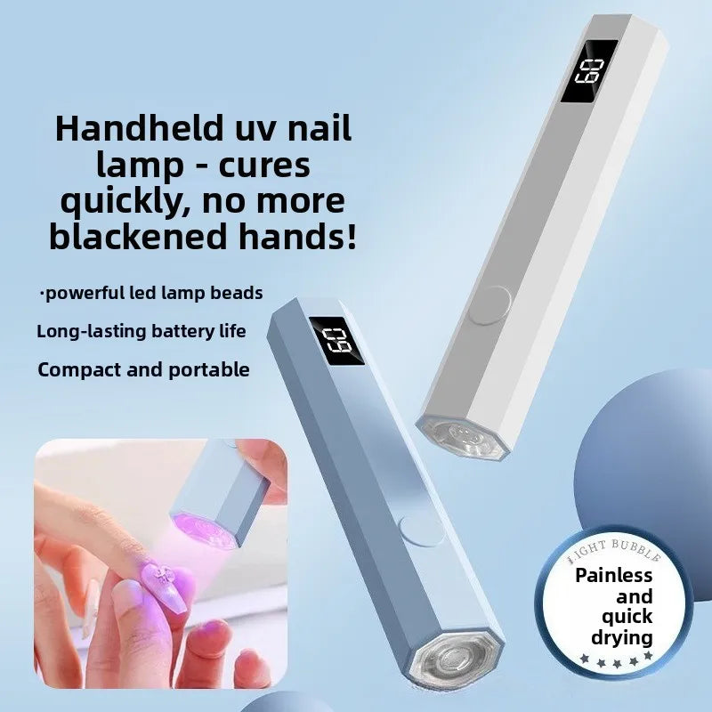 Professional UV LED Nail Lamp Mini Fashion And Powerful Portable Salon Quick Dry USB Nail Dryer Machine Home Phototherapy Tools Peaceful Pleasures Health and Wellness