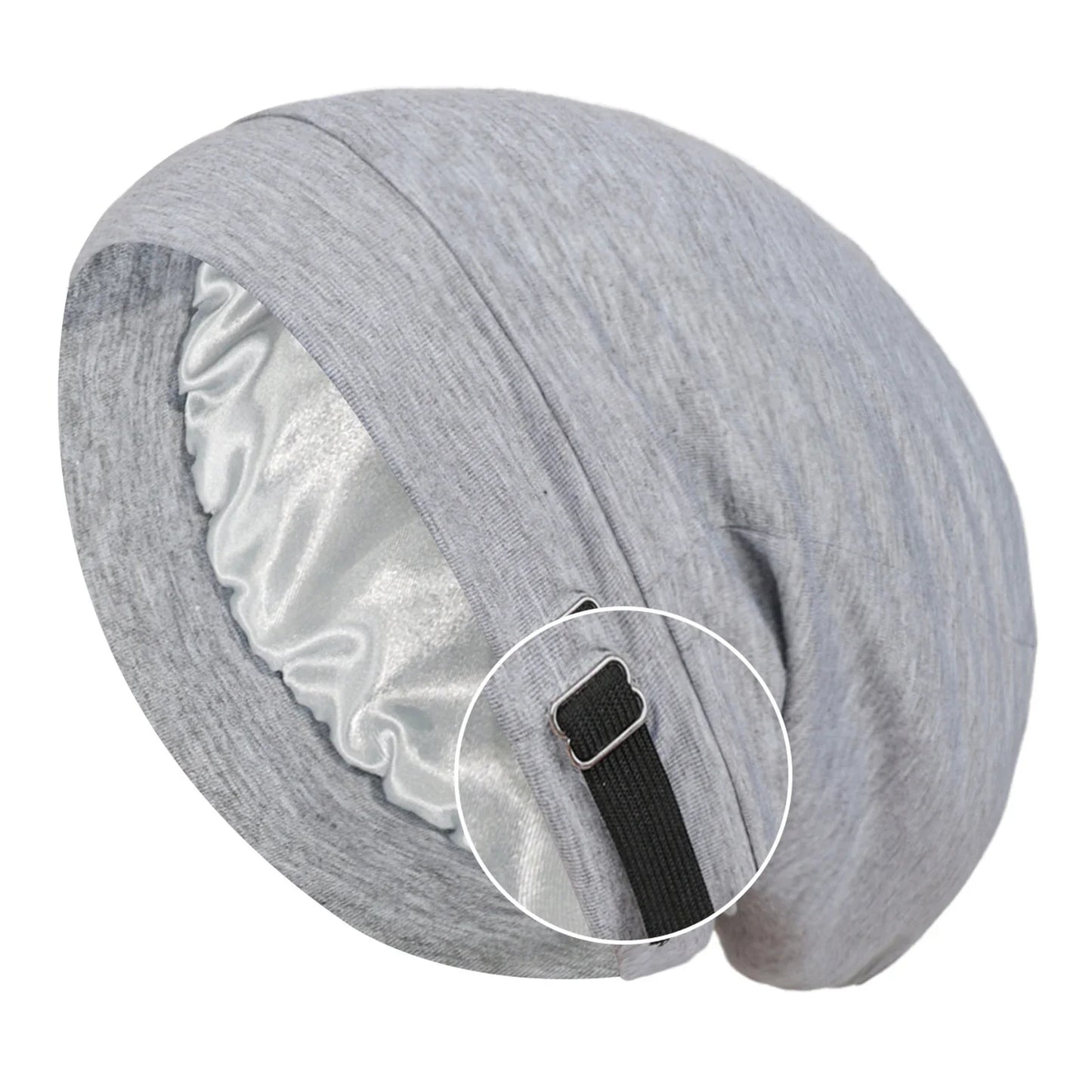 Satin Sleep Bonnet – Adjustable Hair Cap for Women