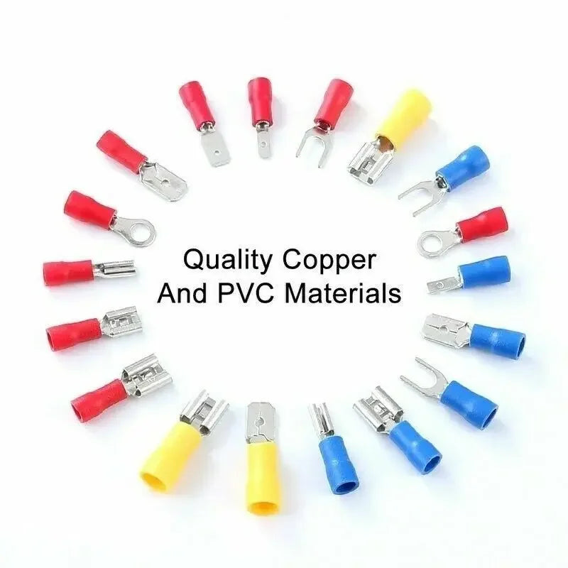 Insulated Wire Crimp Terminal Kit – 102/280 Pcs Assorted Peaceful Pleasures Health and Wellness