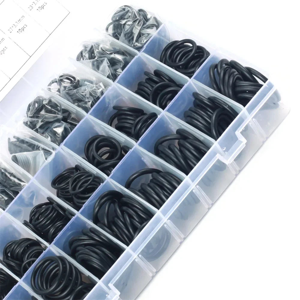 NBR O-Ring Seal Kit 740–1200 Pcs | Plumbing & Auto Repair Peaceful Pleasures Health and Wellness