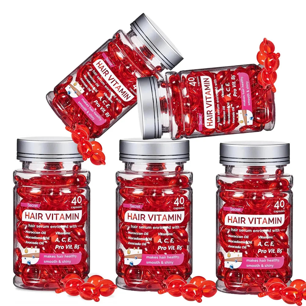 Morocco Argan Oil Hair Treatment Capsules – Repair & Nourish Peaceful Pleasures Health and Wellness A-5PCS