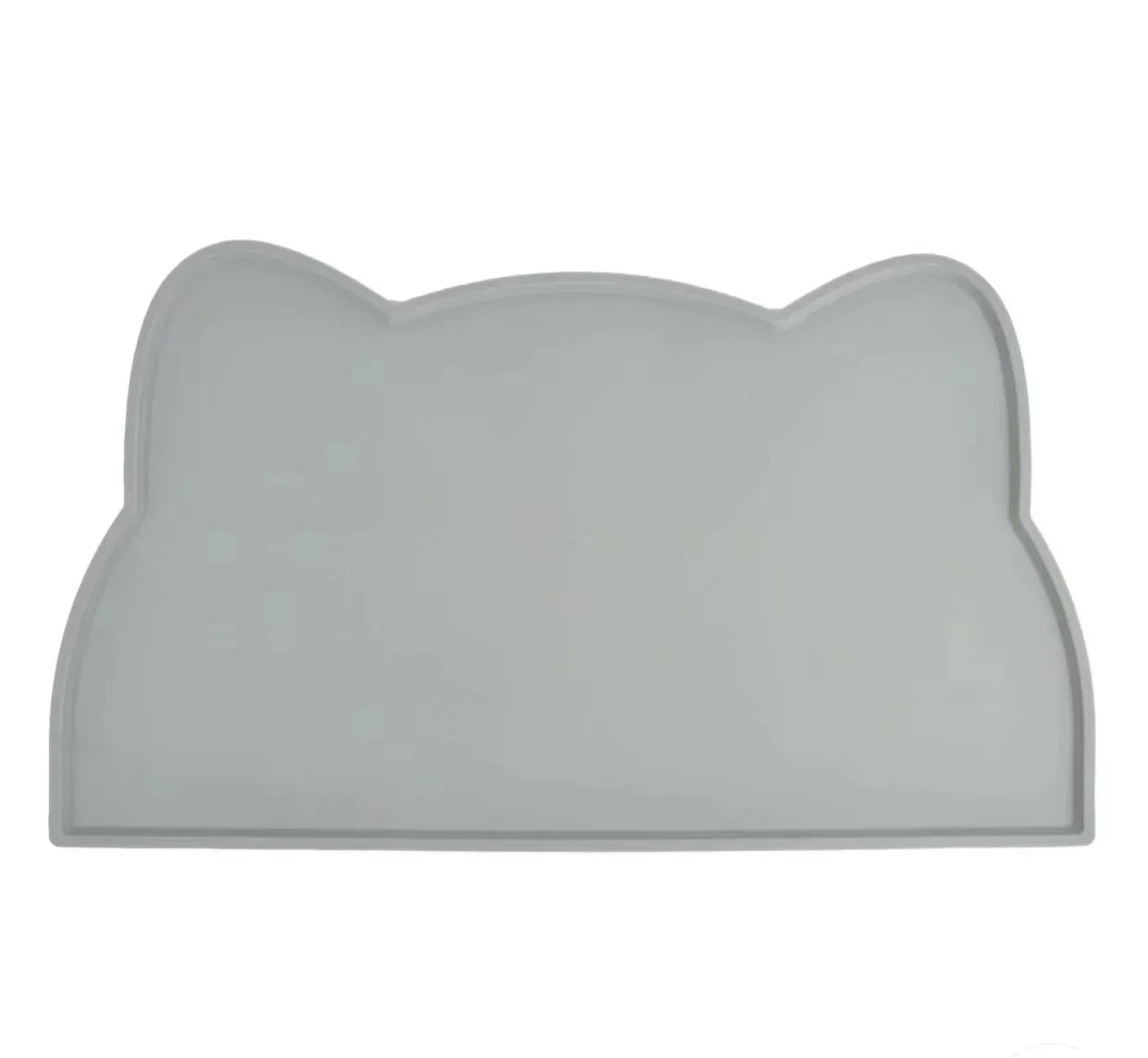 Drinking Pad Cats Feeding Mat Feeding & Watering Supplies Cats Food Bowl Silica Gel Portable Pet Placemat Feeders Products Home Peaceful Pleasures Health and Wellness Gray 1pcs