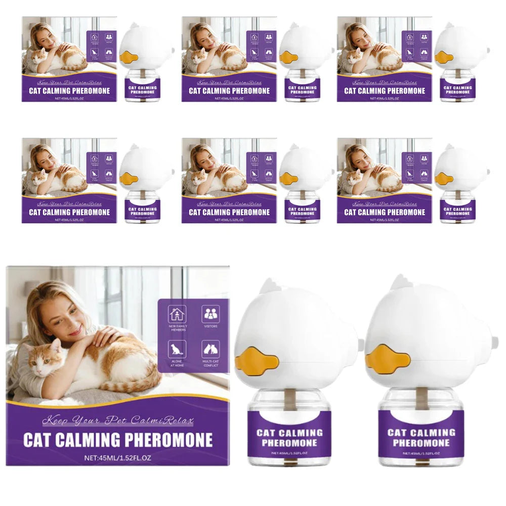 Cat Calming Pheromone Diffuser 45ml – Anxiety & Stress Relief
