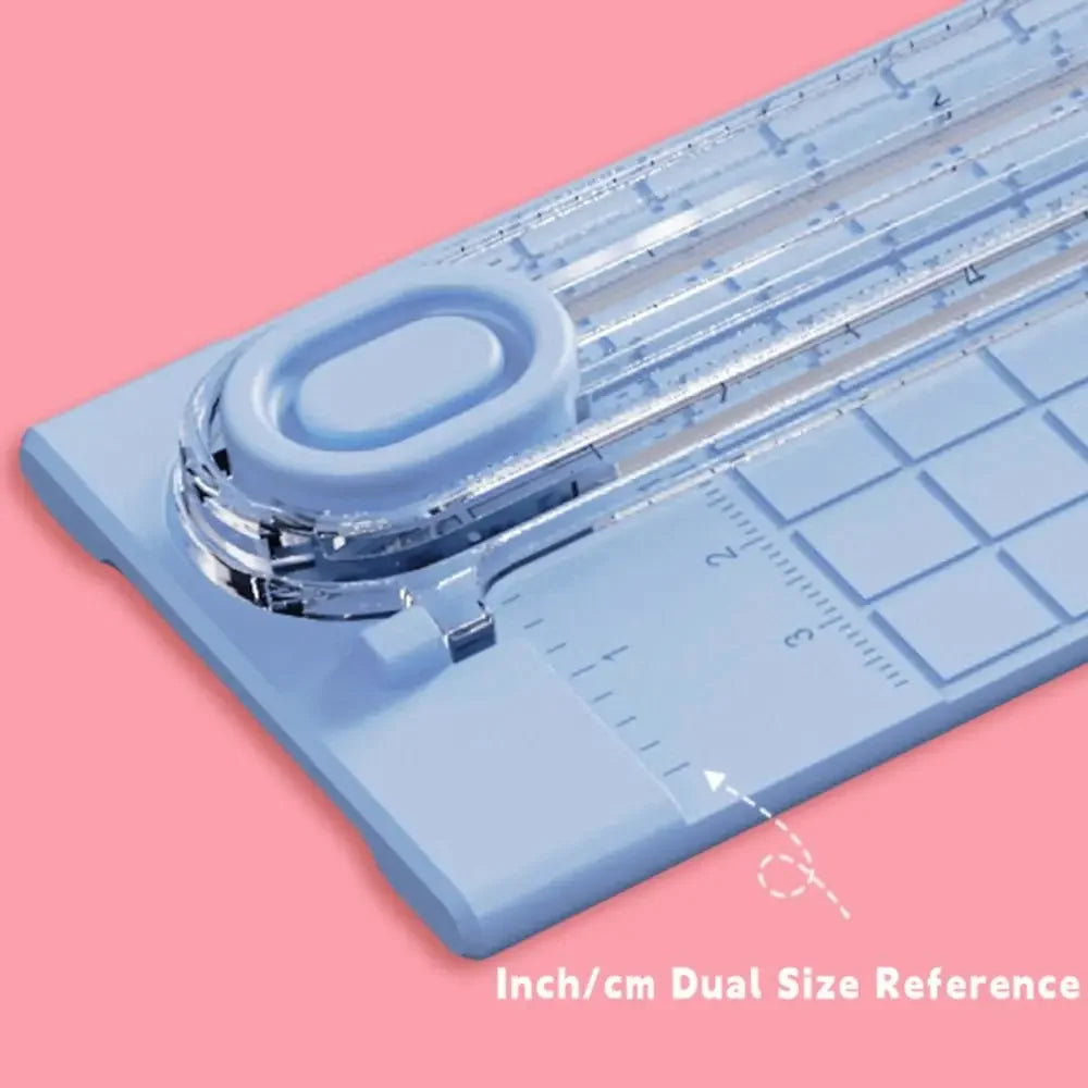 New Paper Cutter Paper Knife Paper Cutting Machine Office Cutter Paper Cutting Photo Bidirectional Paper Cutting Tool Practical Peaceful Pleasures Health and Wellness