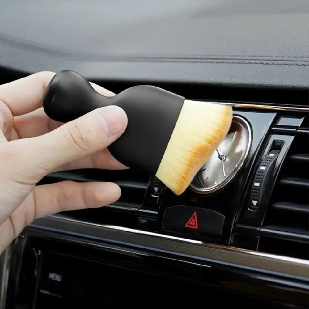 2 Pcs Car Interior Dust Sweeping Soft Brush Car Washing Tool Keyboard Gap Car Dust Brush out Trend Cleaning Brush Peaceful Pleasures Health and Wellness