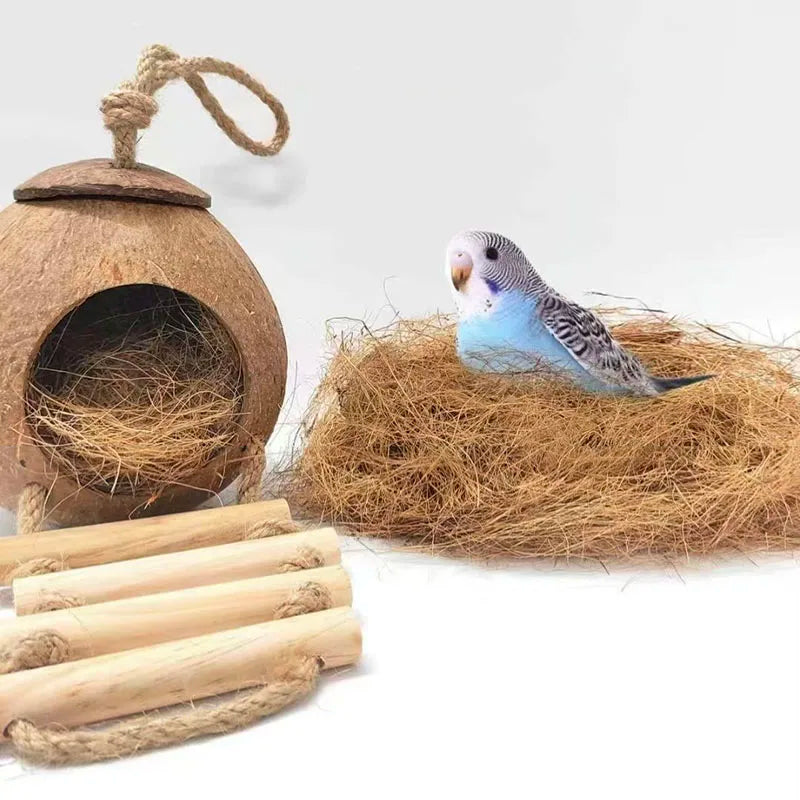 Natural Coconut Husk Fiber – Plant Cover, Bird Nest & Reptile Bedding