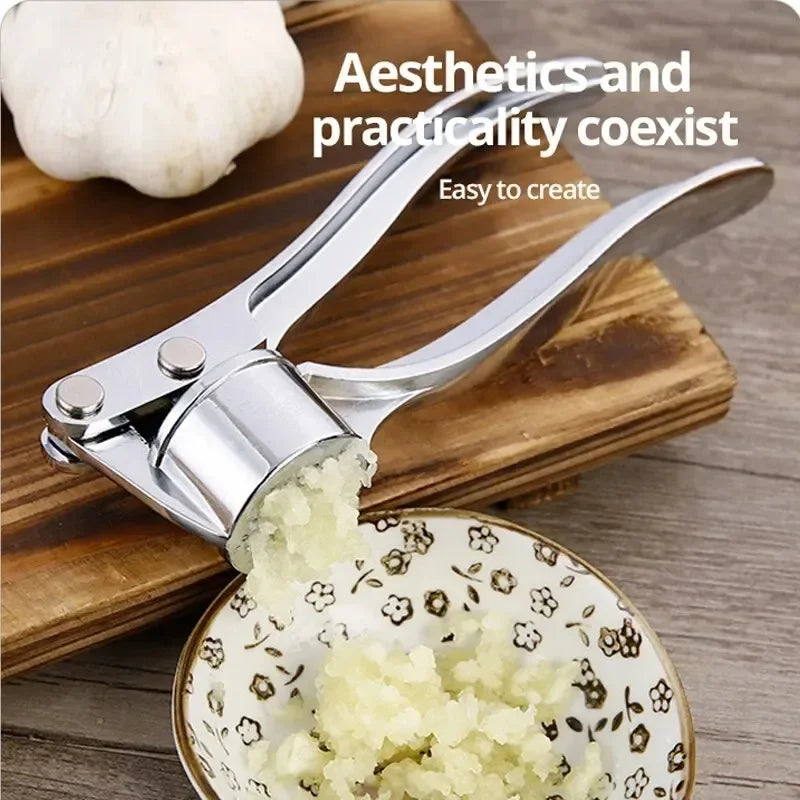 Stainless Steel Garlic Masher & Ginger Grinder Kitchen Tool Peaceful Pleasures Health and Wellness
