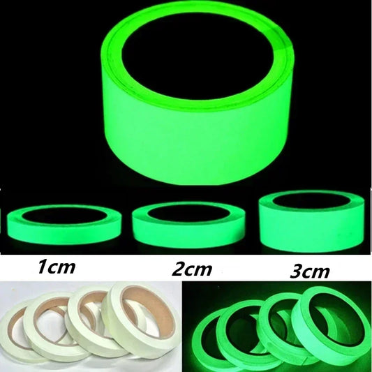 Glow in the Dark Tape | Self-Adhesive Luminous Wall Sticker Luminous Wall Tape Peaceful Pleasures Health and Wellness