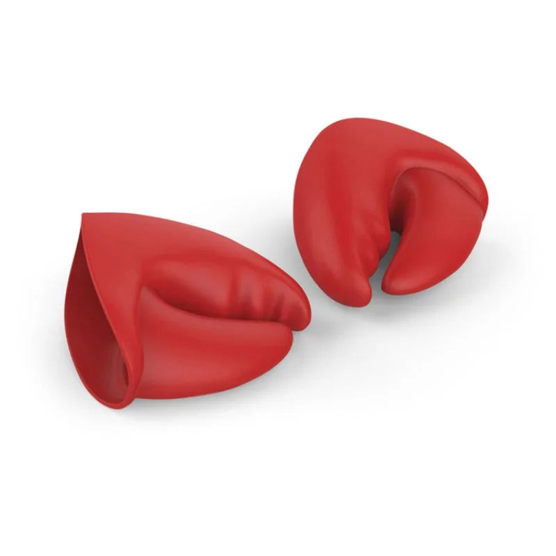 Red Lobster Silicone Oven Mitts – Heat Resistant Kitchen Clips Silicone Oven Mitts Peaceful Pleasures Health and Wellness