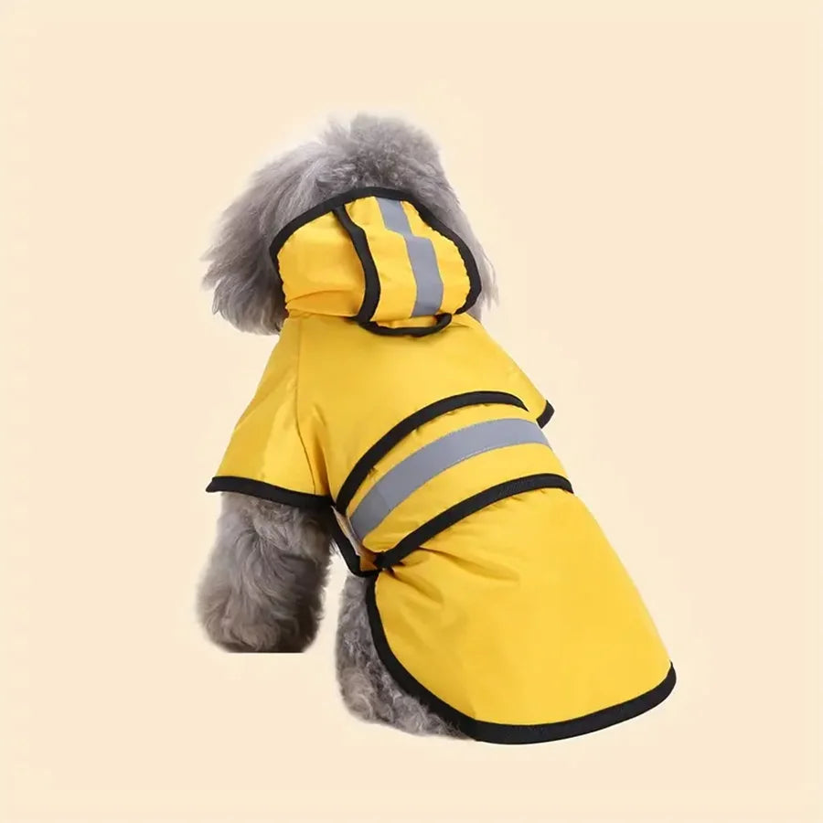 Keep Your Pet Dry And Comfortable - Adjustable Waterproof & Windproof Dog Raincoat! Peaceful Pleasures Health and Wellness