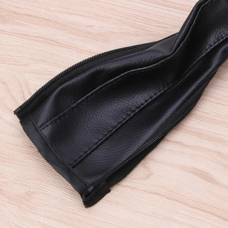 PU Leather Stroller Armrest Covers – 2pc Handle Protector Set