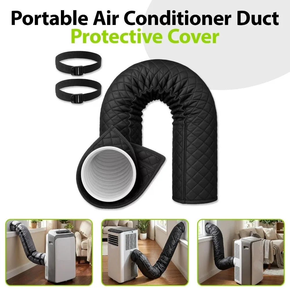 AC Hose Insulation Cover | Thermal Sleeve with Adjustable Straps