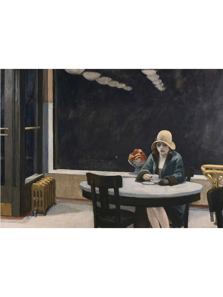 Edward Hopper Famous Realistic Master Art Poster Canvas Painting Nighthawks Life Landscape Wall Art Living Room Home Decorati Peaceful Pleasures Health and Wellness