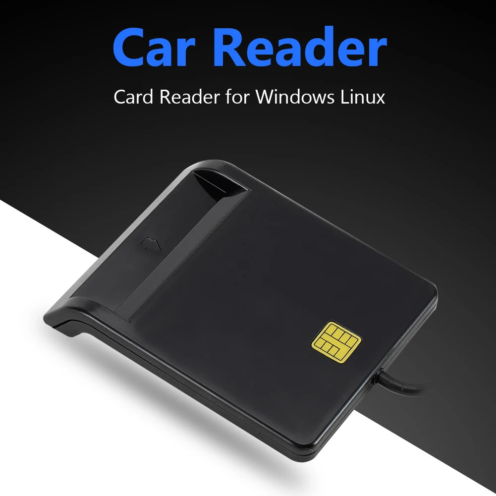 USB 2.0 Smart Card Reader – CAC, SIM, ATM & ID Card Compatible Card Reader Peaceful Pleasures Health and Wellness