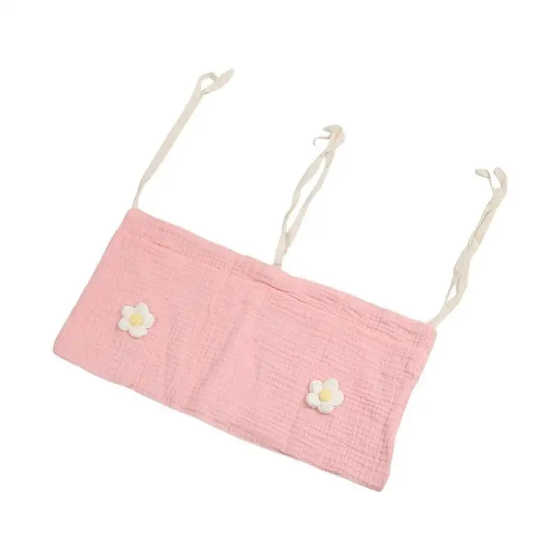 Cotton Double Pocket Baby Diaper Bag – Crib & Stroller