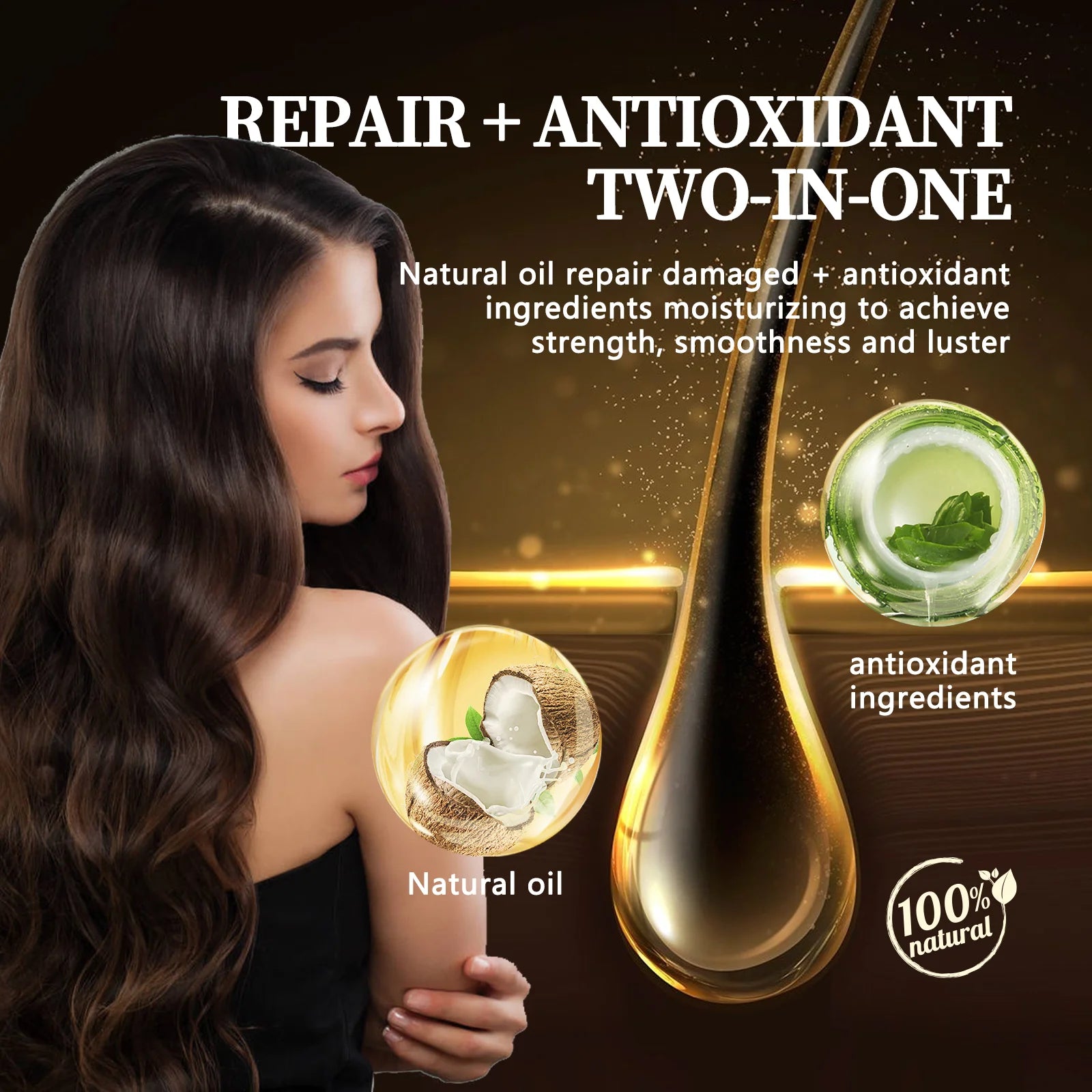 Hair Conditioner Hair Mask Improves Frizzy Tangled,Repair Dry and Damaged, Prevents Hair Breakage & Splitting Hair Care Products Peaceful Pleasures Health and Wellness