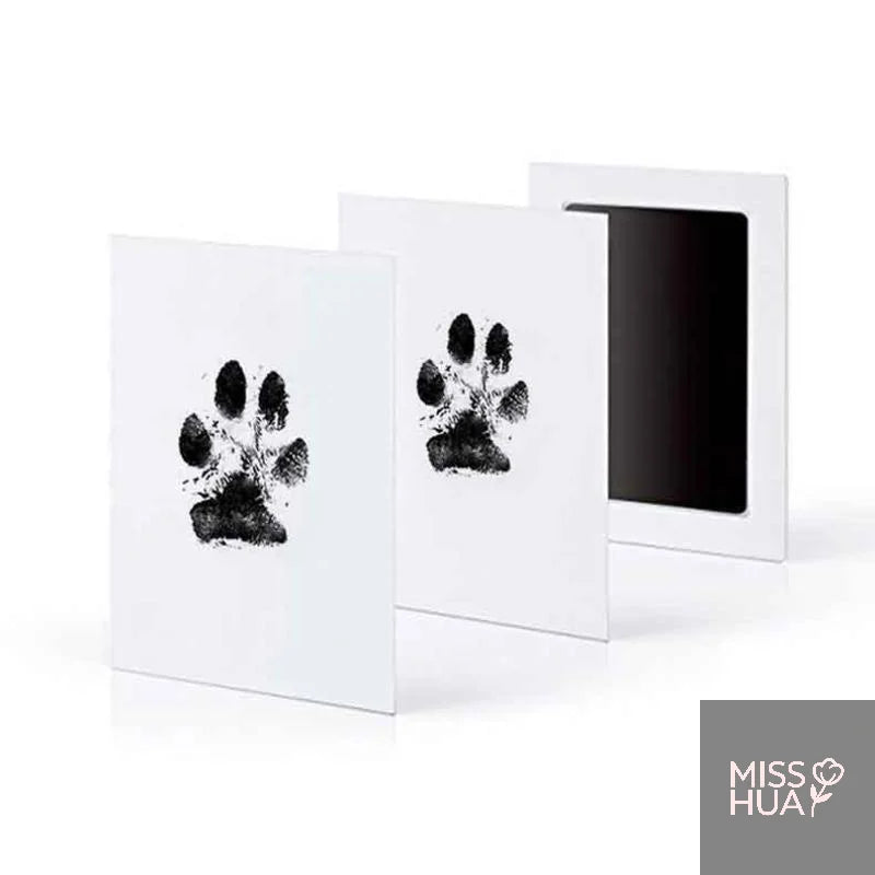 Pet Paw Print Ink Kit – Non-Toxic Inkless Stamp Pad for Cats & Dogs