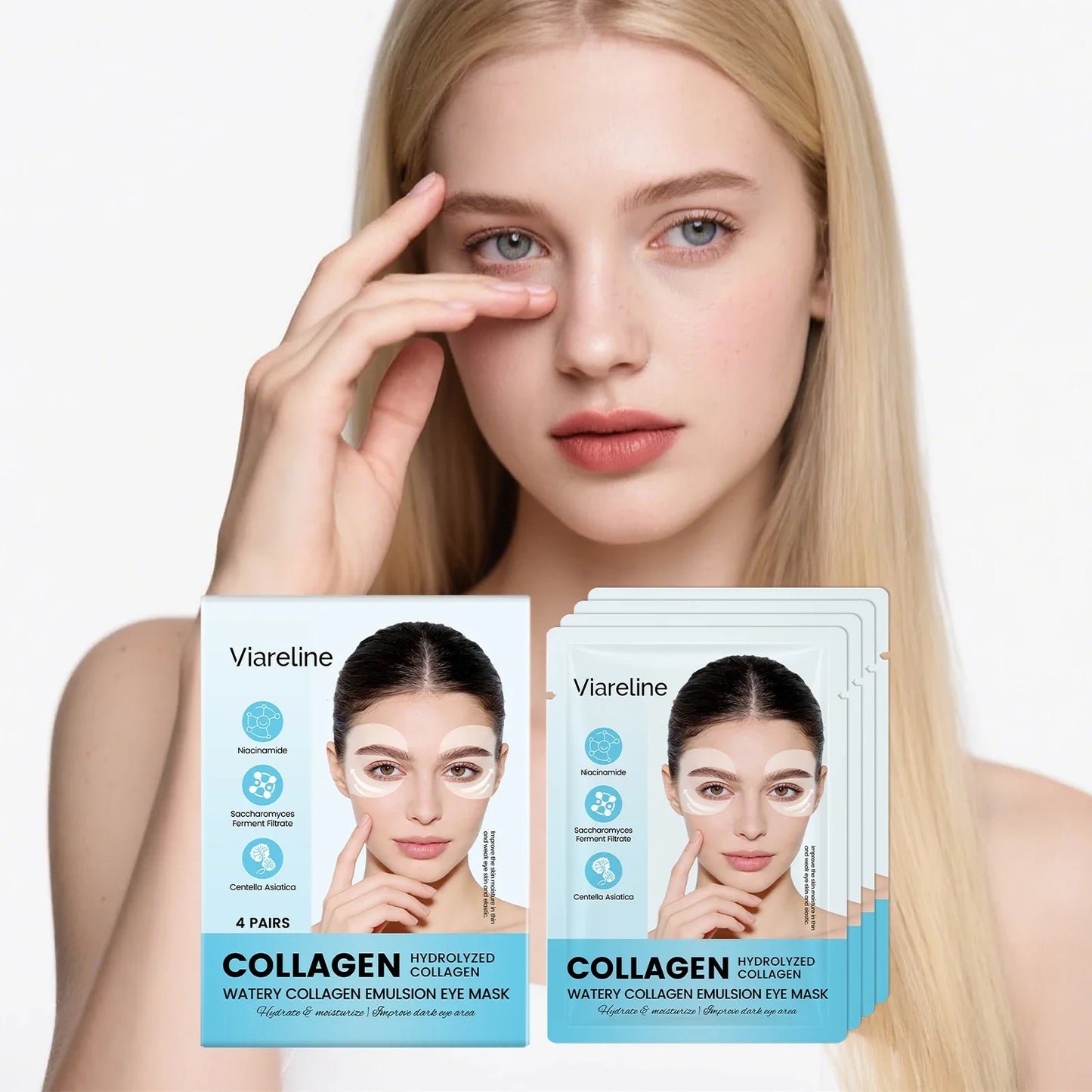 Collagen Eye Patches – Hydrate, Firm & Brighten Eye Contour
