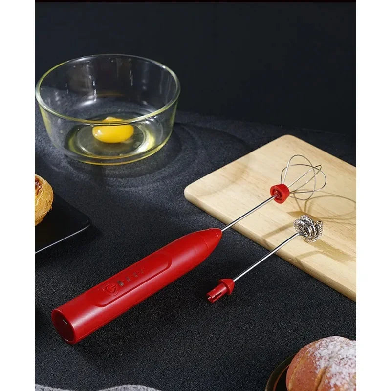 Electric Milk Frother & Egg Beater – 3-Speed Handheld Mixer Electric Milk Frother Peaceful Pleasures Health and Wellness