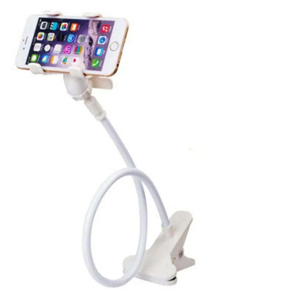 Universal Long Arm Phone Holder – Bedside & Desktop Clamp Stand