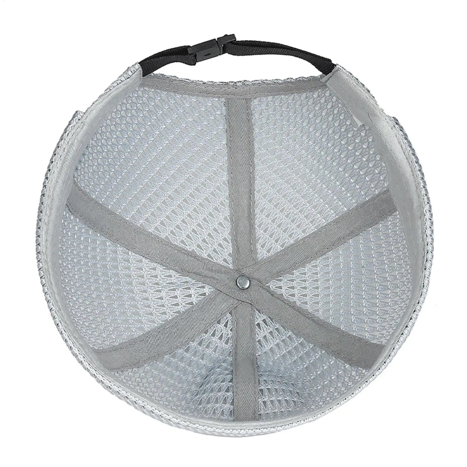 Breathable Mesh Brimless Hat Summer Skullcap Beanie for Men Grandfather Senior Bald Head, Outdoor Sports Running Cycling Travel Peaceful Pleasures Health and Wellness