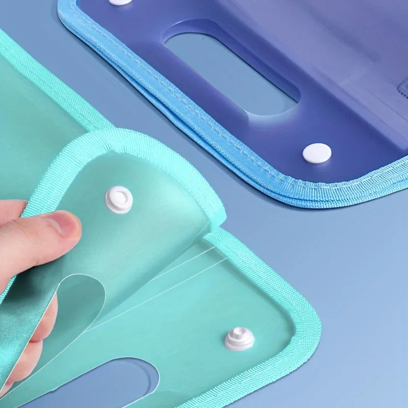 A4 Macaron Accordion File Organizer – 13 Pocket Document Bag