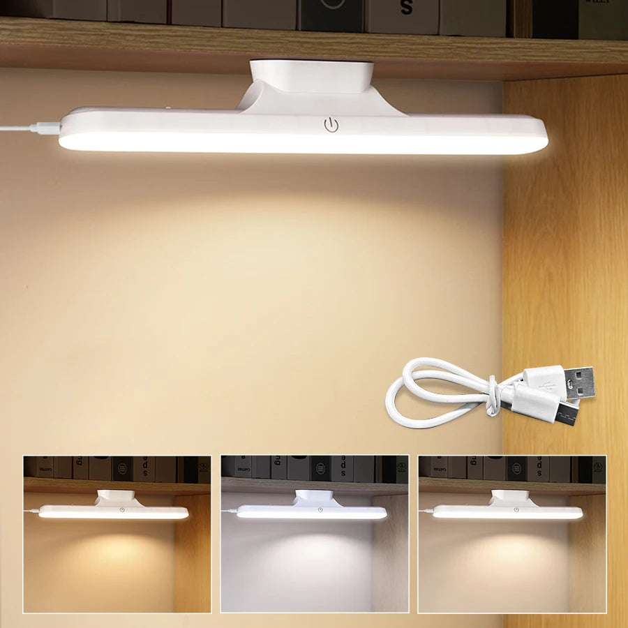 Touch Night Lamp 3 Modes Dimming Bedroom Bedside Lamp USB Charging Night Light Ambient Light Soft Light Table Lamp For Kids Gift Peaceful Pleasures Health and Wellness White 30CM