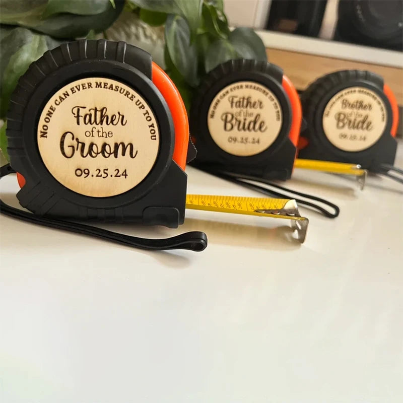 Personalized Wedding Tape Measure | Bridal Party Keepsake Gift