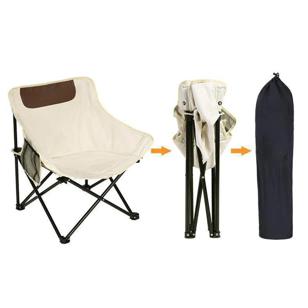 Portable Folding Moon Chair – Ultralight Camping & Picnic