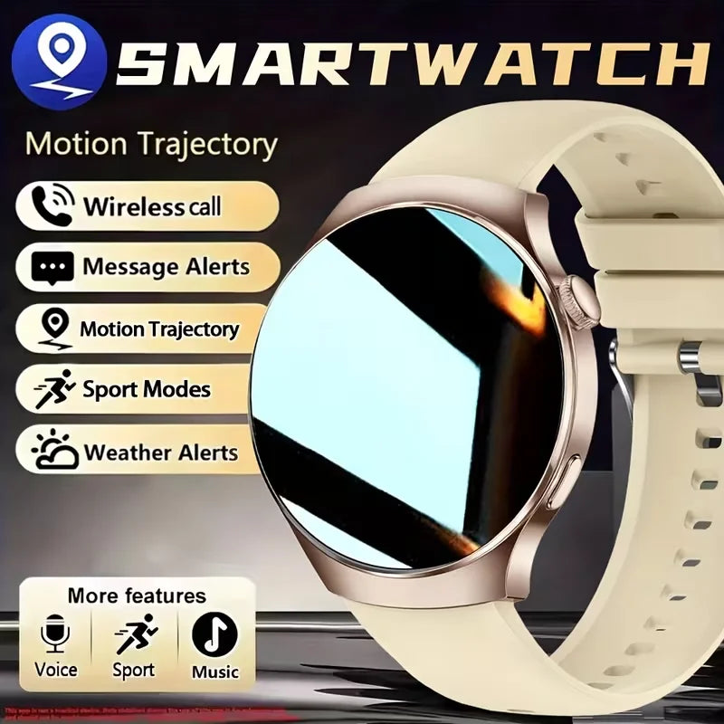 LOMAXFR HD Touch Smart Watch – Calls, Music & Fitness Tracker