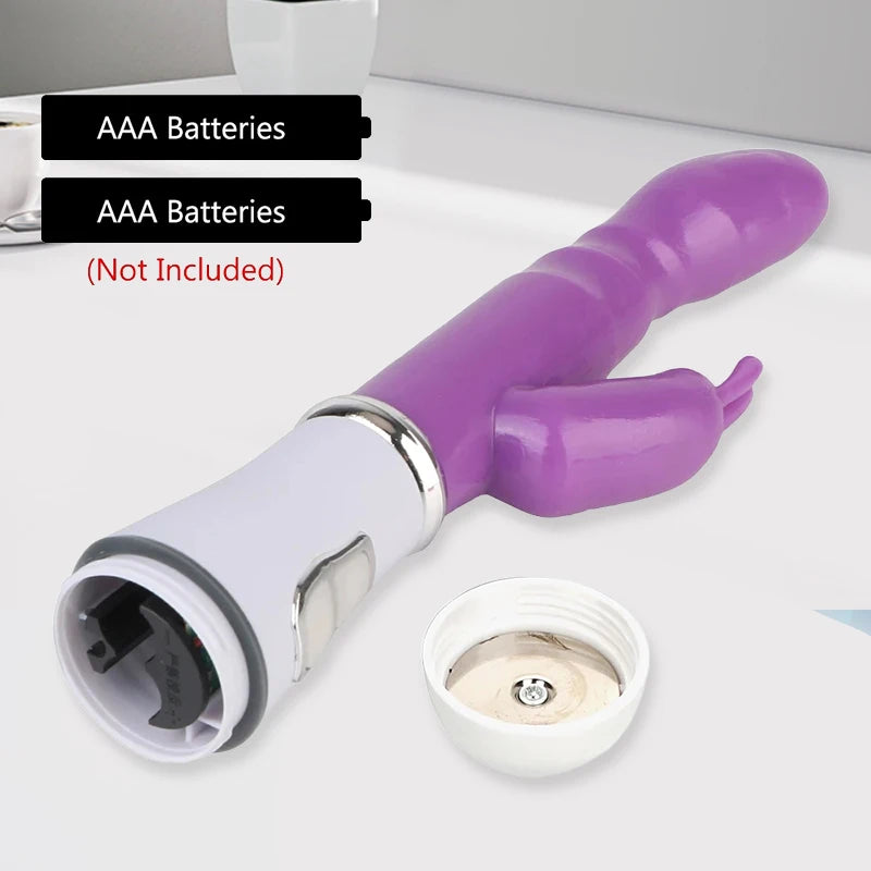 2-in-1 Vibrator Massager, 21cm Personal Device for Comprehensive Sensitive Zone Stimulation Peaceful Pleasures Health and Wellness