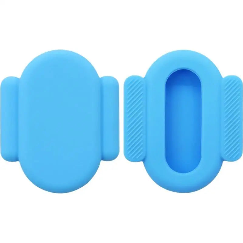 Magnetic Car Protective Case For Samsung Galaxy SmartTag2 Silicone Location Tracker Anti Scratch Drop Proof Cover Electronics Peaceful Pleasures Health and Wellness Blue sky