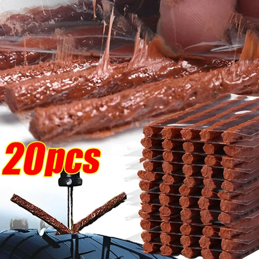 Vacuum Tire Repair Rubber Strips for Car Motorcycle Bike – 5/20pc Tire Repair Strips Peaceful Pleasures Health and Wellness