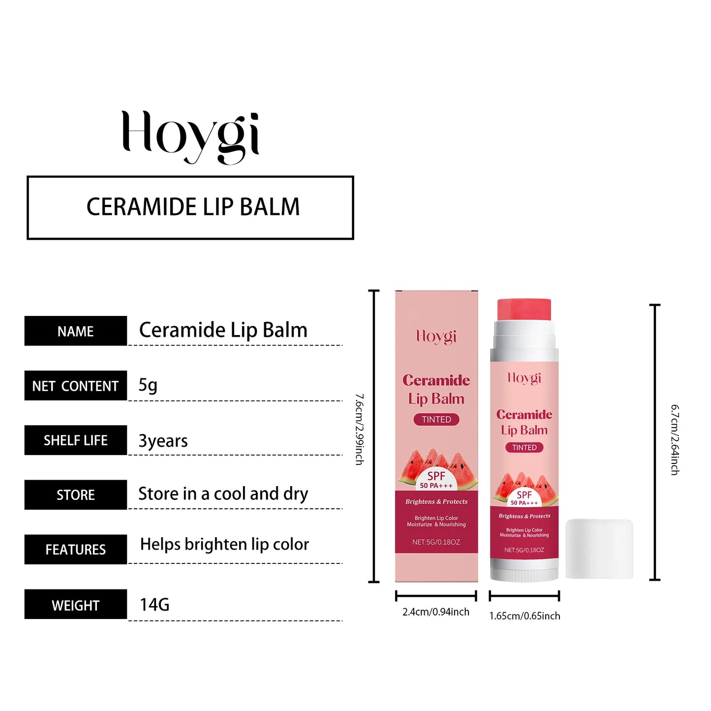 SPF 50+ Lip Balm | Kojic Acid, Ceramide & Beetroot Peaceful Pleasures Health and Wellness Ceramide