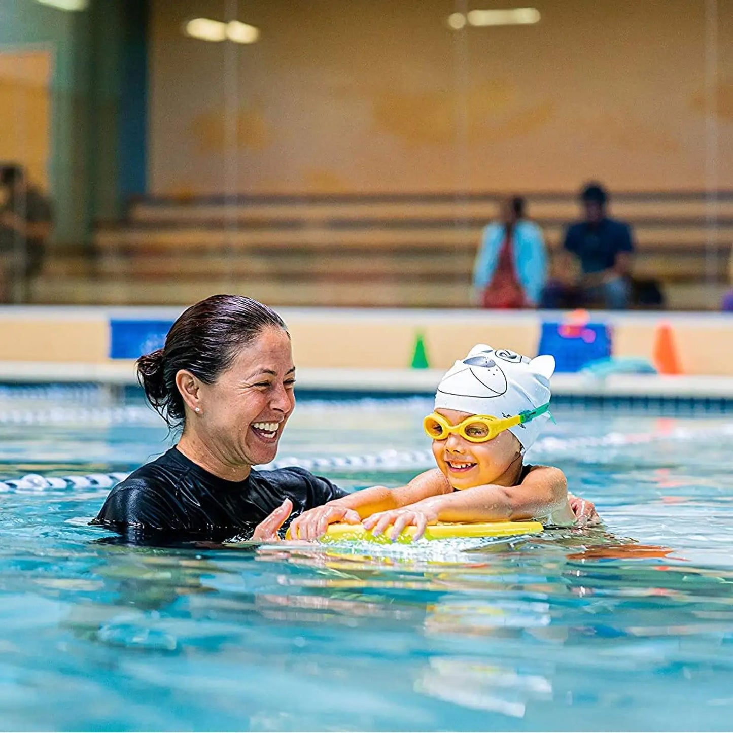 Children Swimming Board U Shape Training Aid Board Children Swimming Exercise EVA Float Back Lightweight Float Equipment Peaceful Pleasures Health and Wellness