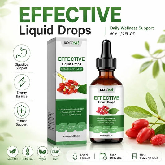Docteat Herbal Supplement Drops – Body Care & Nourishment Herbal Supplement Drops Peaceful Pleasures Health and Wellness