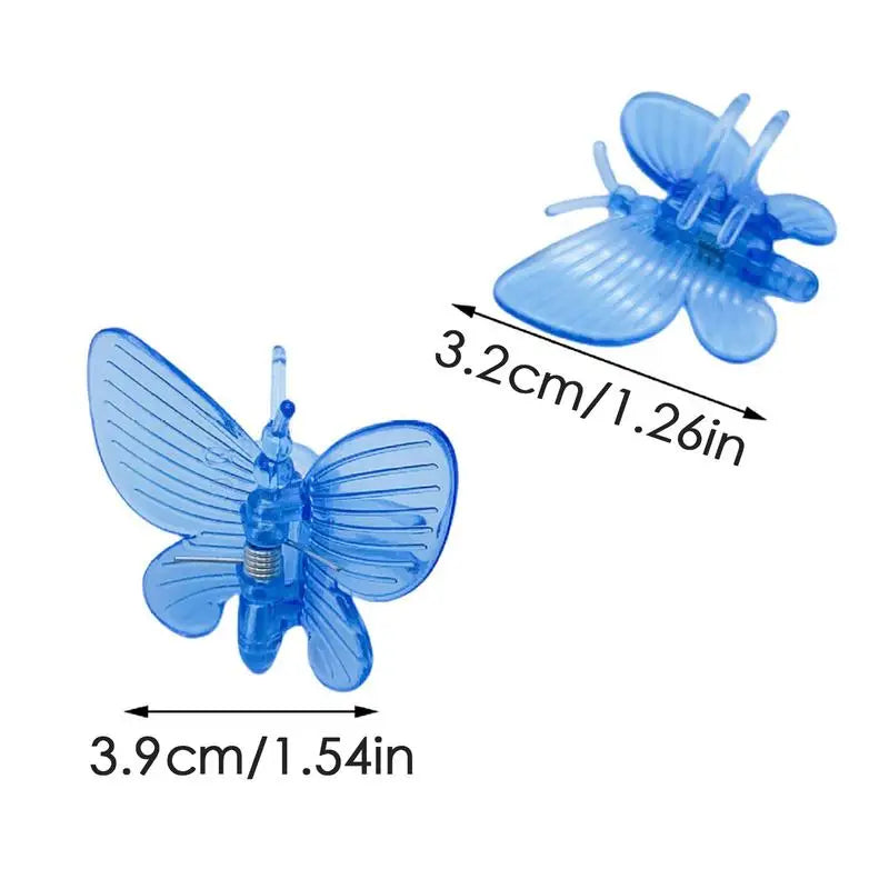 50-Pack Butterfly Plant Clips | Orchid & Vine Stem Support