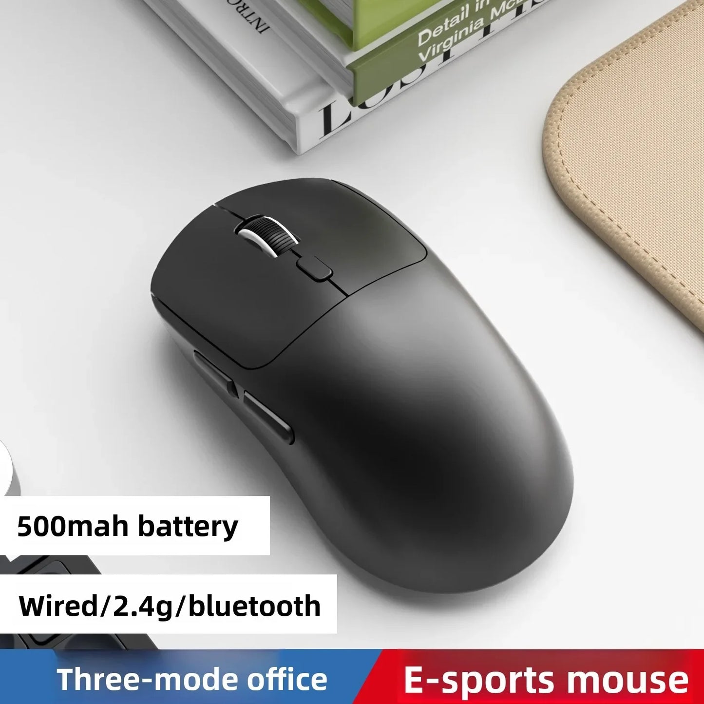 DIXSG M348 Tri-Mode Wireless Gaming Mouse – 6400 DPI