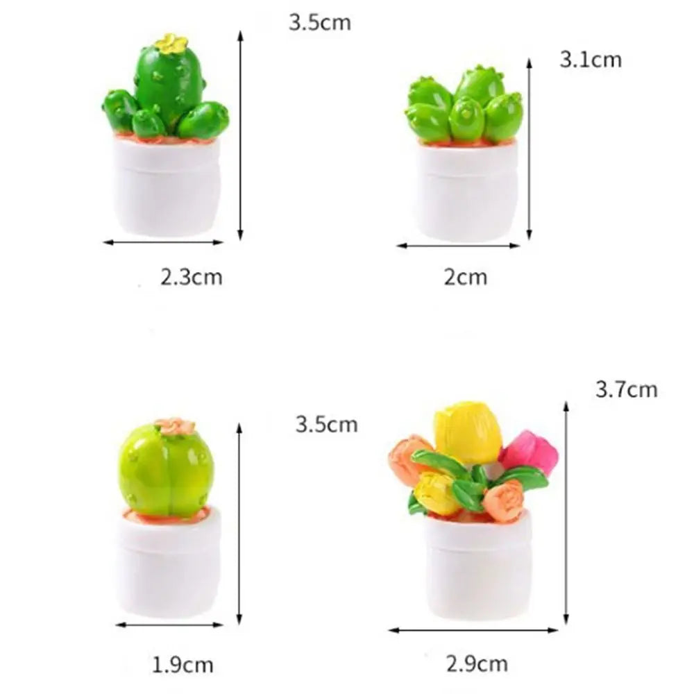 1:12 Dollhouse Miniature Potted Plants | Mini Bonsai & Pot Set