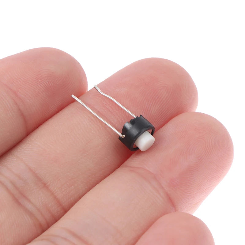 10pcs/lot 6x6x5mm Mini Micro Momentary Tactile Push Button Switch 6*6*5mm 4 Pin ON/OFF Keys Button DIP Micro Switch Accessories Peaceful Pleasures Health and Wellness